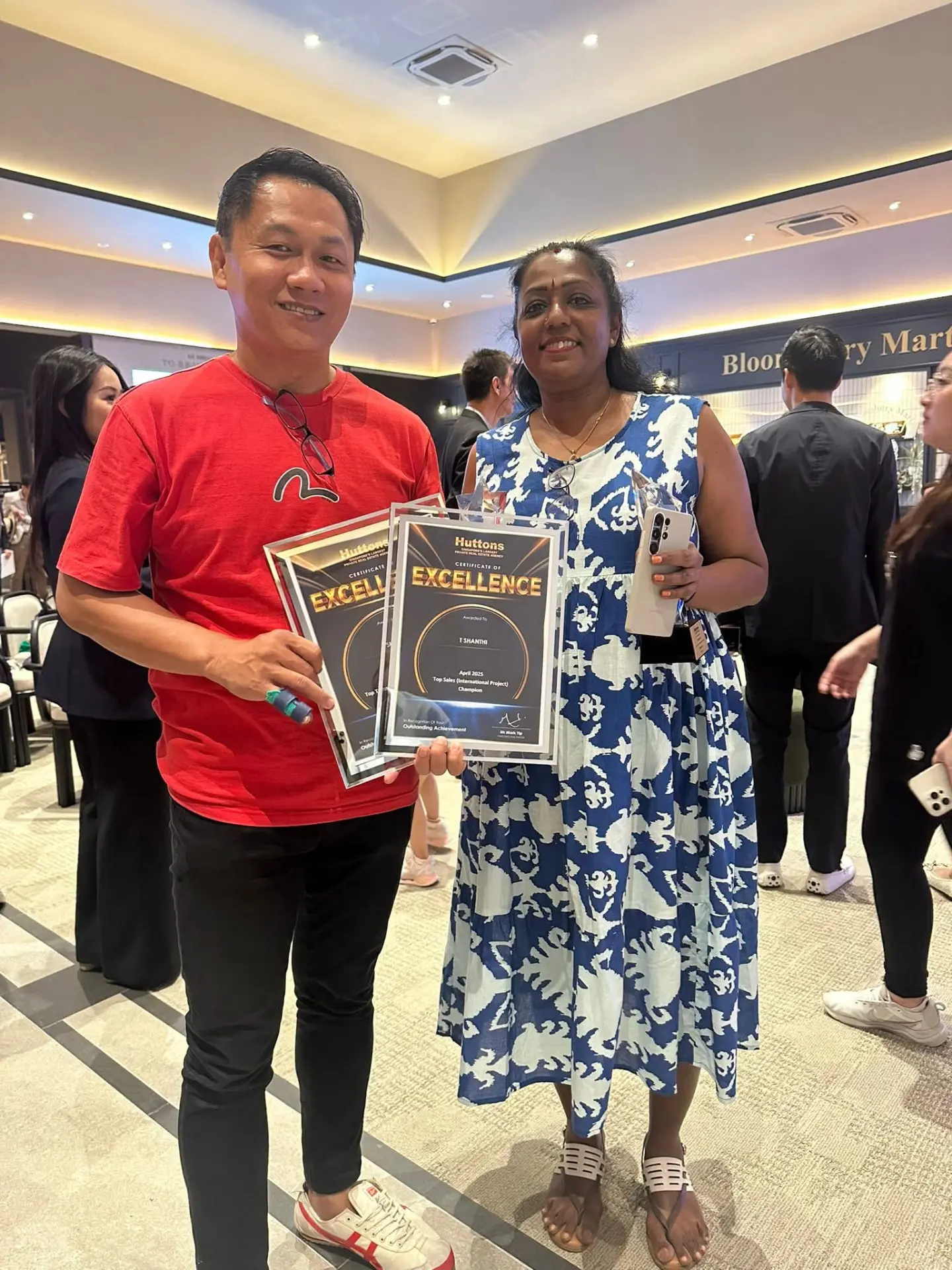 Top Sales (International Project) Champion — April 2025