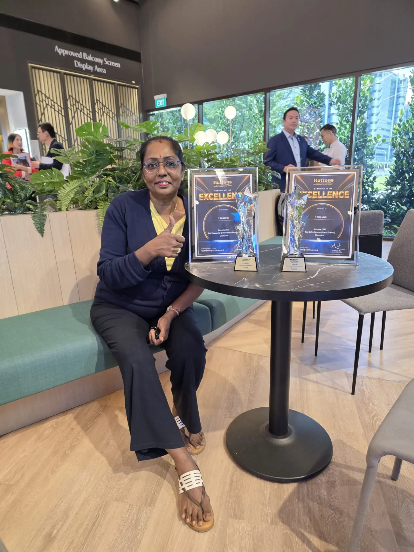 Champion — Top Sales & Top Transactor (International Project), January 2025