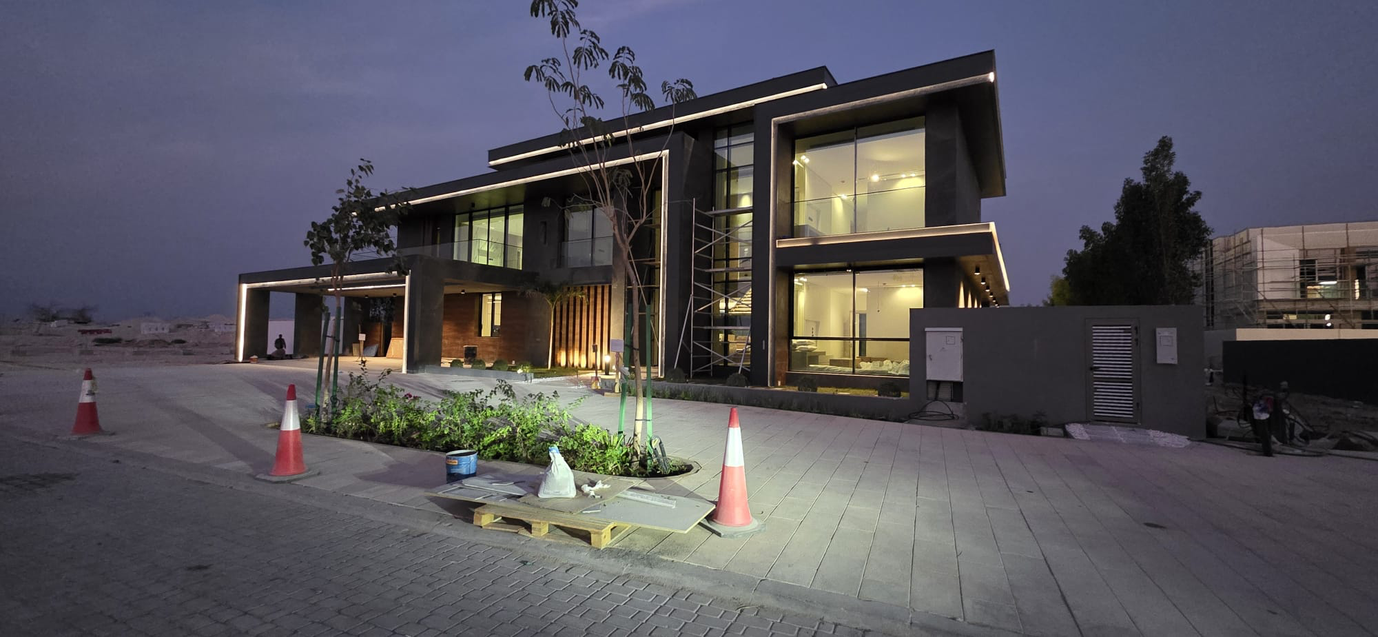 Villa site visit