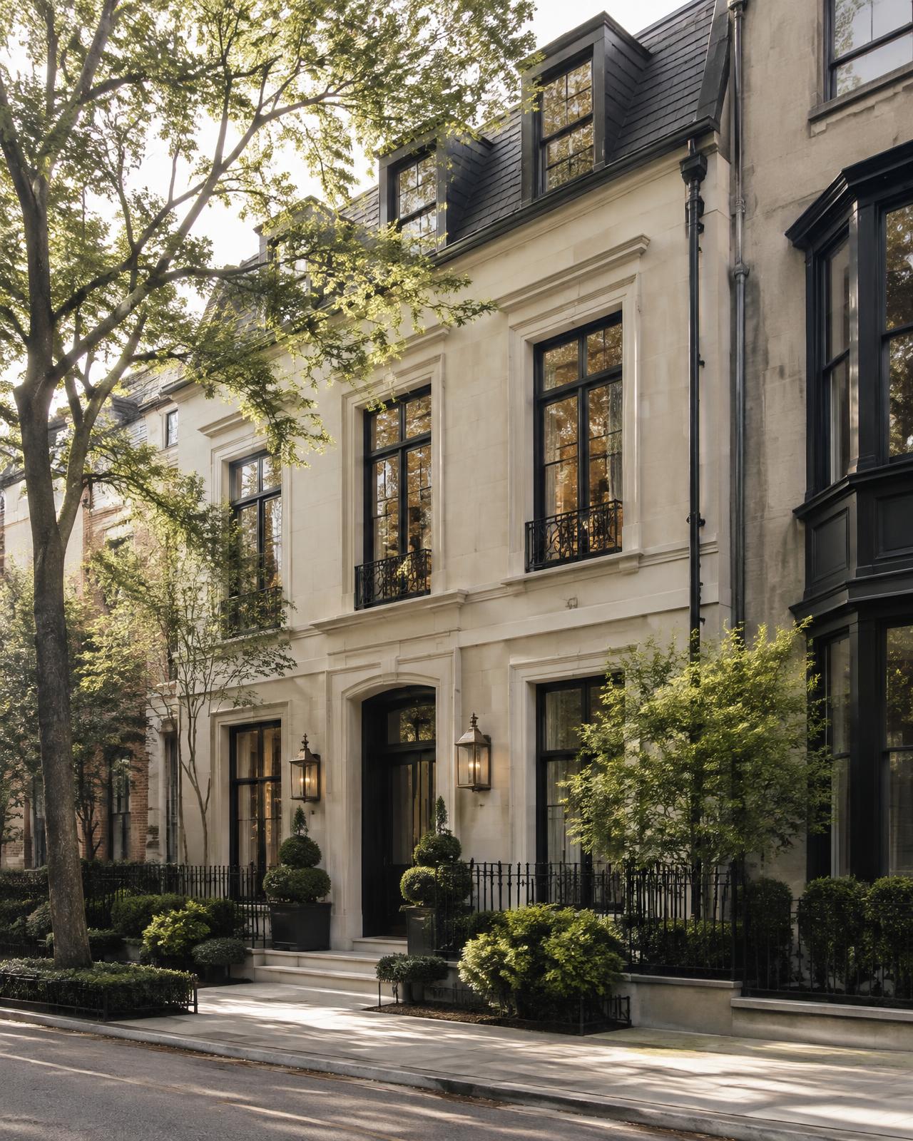 Elegant international residence on a quiet street