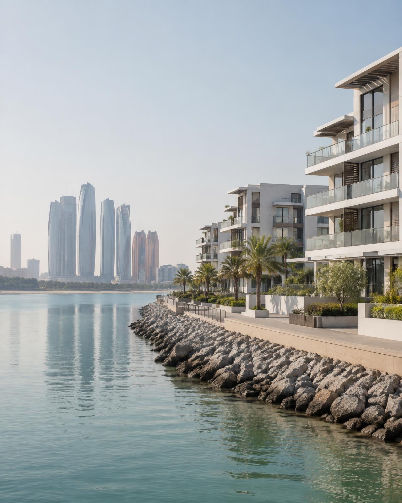 Waterfront residences in Abu Dhabi